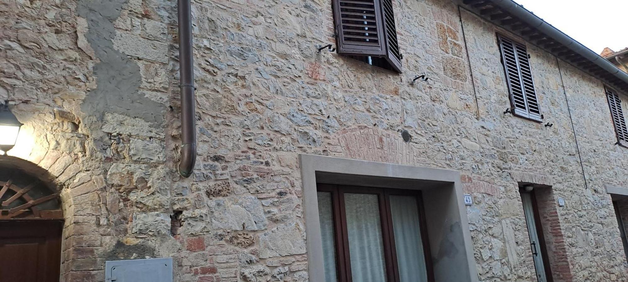 דירות גאיולה אין קיאנטי "La Casa Di Maria Luce" Con Terrazza Panoramica מראה חיצוני תמונה