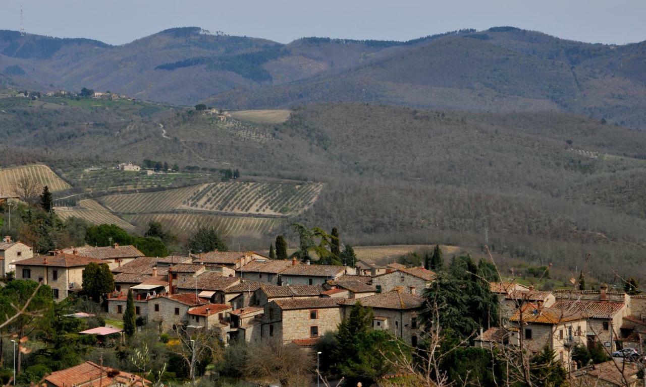 דירות גאיולה אין קיאנטי "La Casa Di Maria Luce" Con Terrazza Panoramica מראה חיצוני תמונה